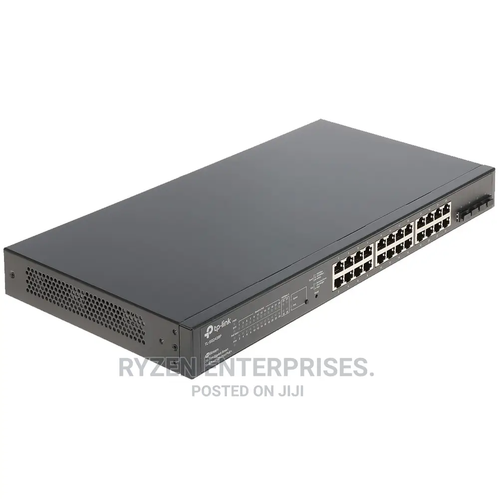 Tp-Link Jetstream 28-Port Gigabit Switch With 24-Port Poe+