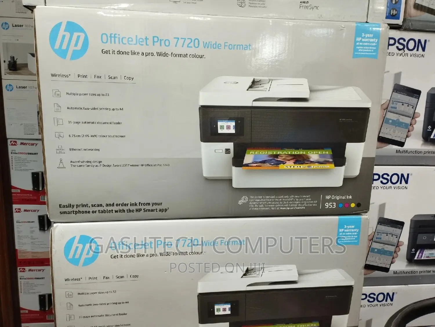 Hp Officejet Pro 7720 Printer
