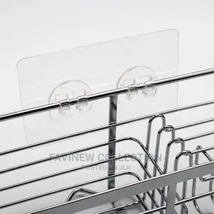Heavy Duty Clear Adhesive Waterproof Wall Hooks/Stickers