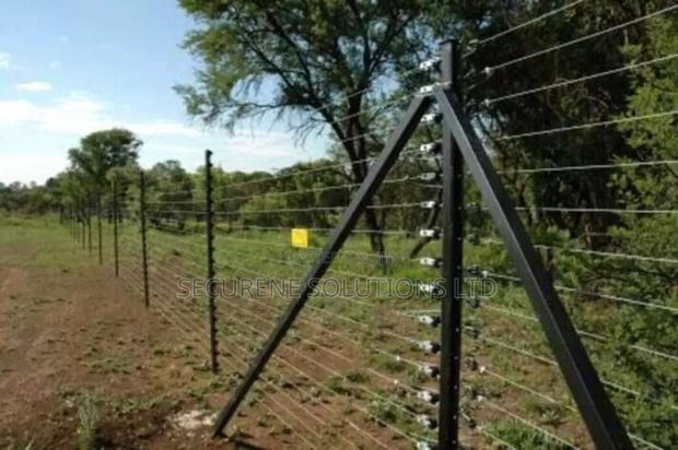 Standalone Electric Fence On Poles