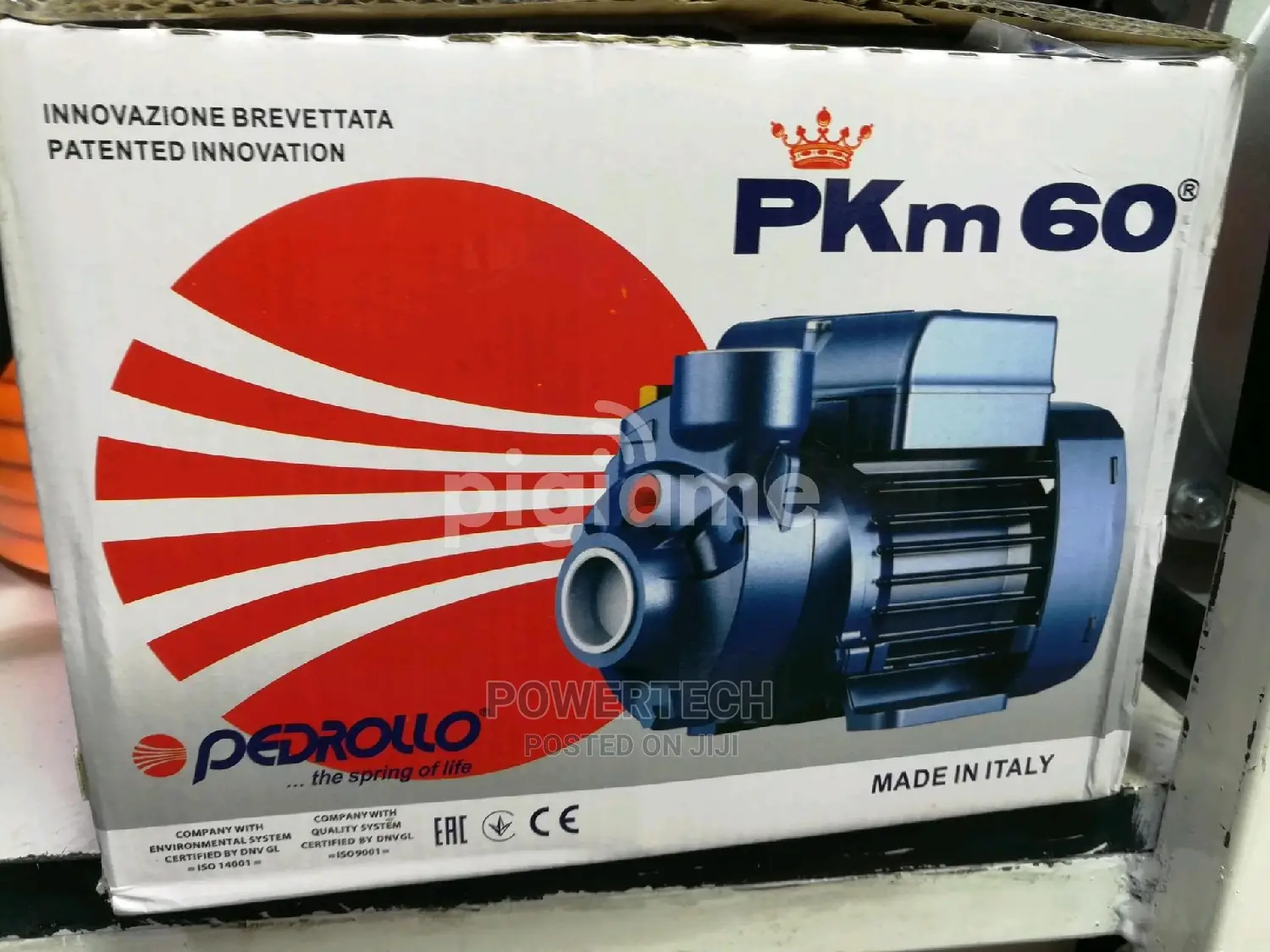 "Pedrollo Booster Water Pump 0.5hp