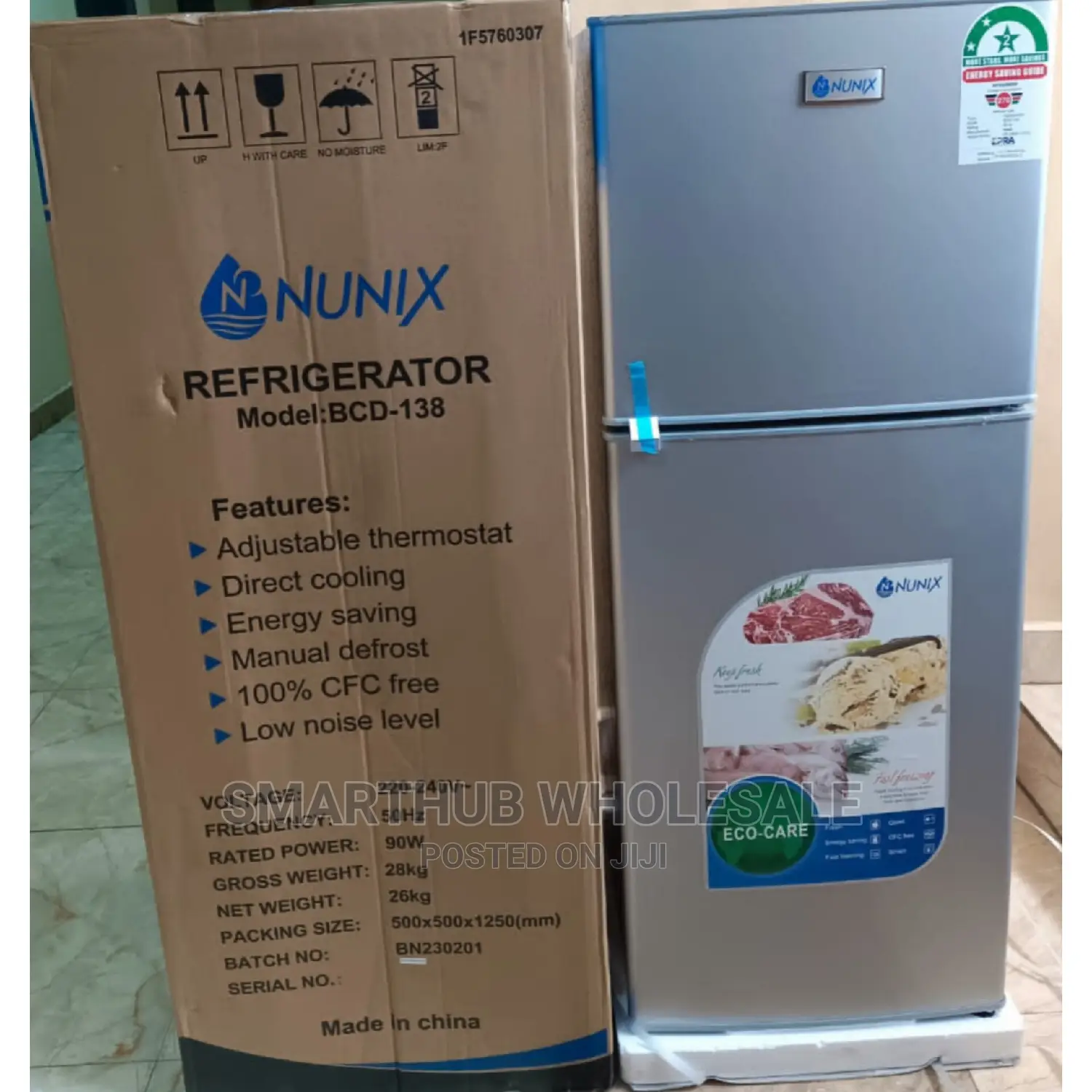 138l Fridge Brand Nunix