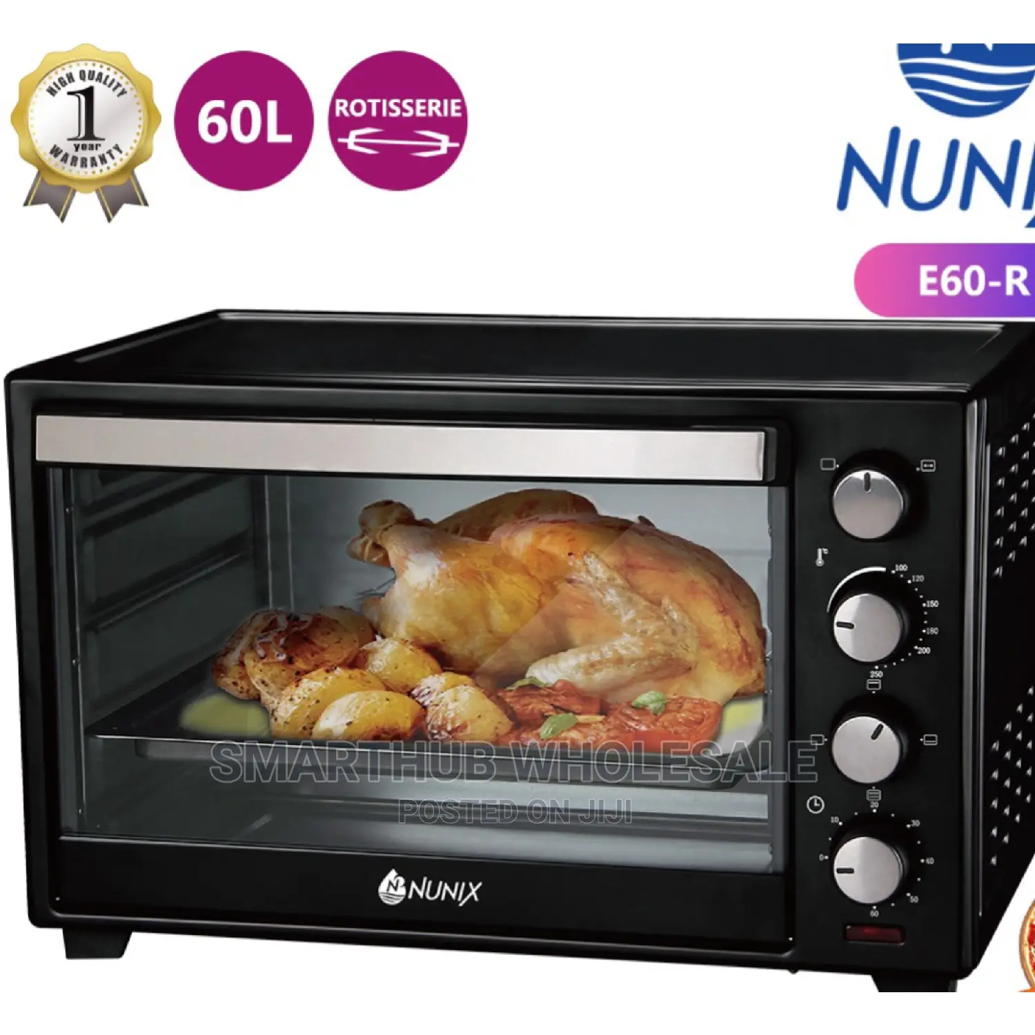 60 Litres Nunix Oven