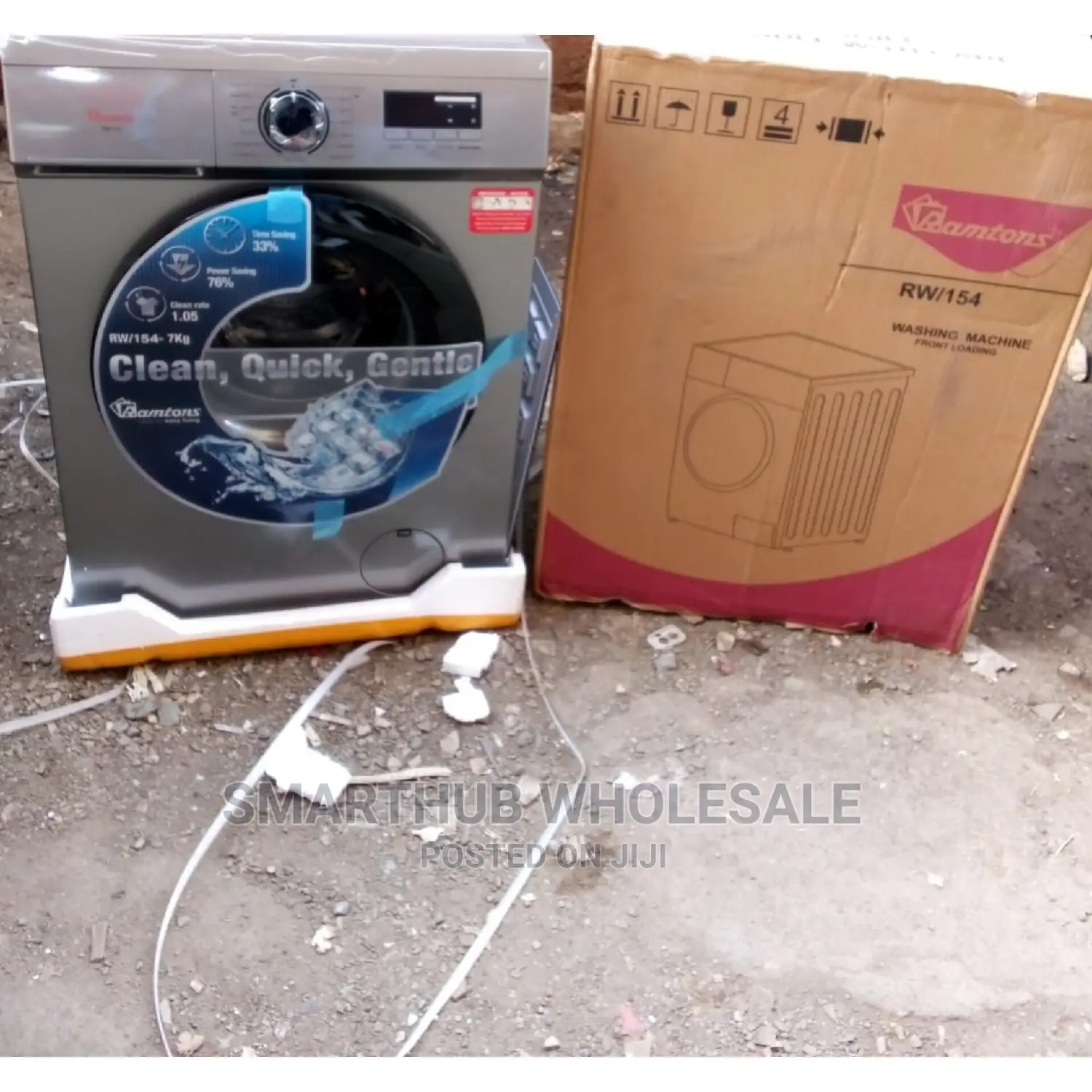 Ramptons 7kgs Front Load Washing Machine at 38000