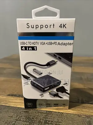 4 in 1 Type C to HDMI Cable/Adapter * Type C to HDMI VGA