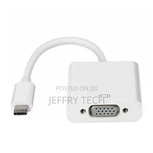USB C Type C Male to VGA Female Adapter With 3 Meters VGA/SV