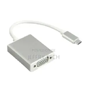Macbook USB-C 3.1 Type C Male to VGA Female 15-Pins Converto