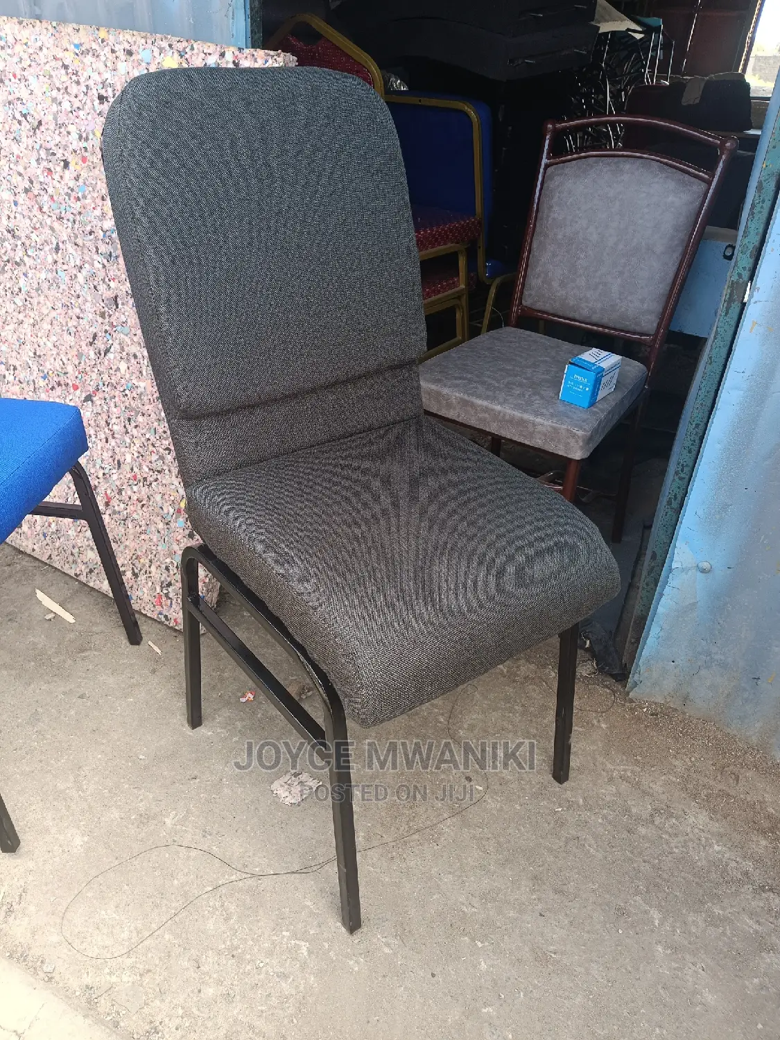 Church Chair Grey in Colour