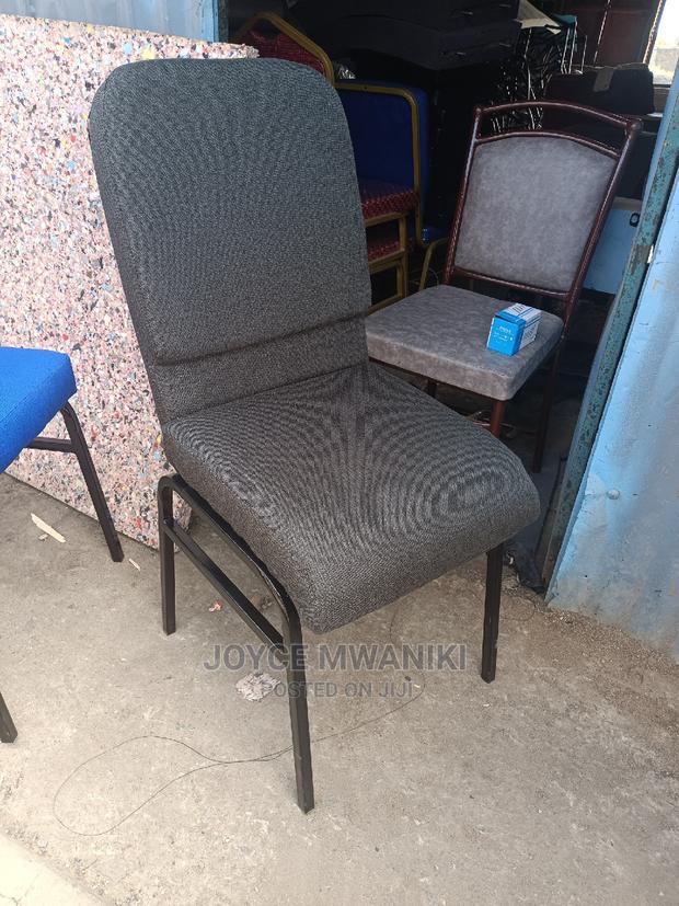 Church Chair Grey in Colour - main view