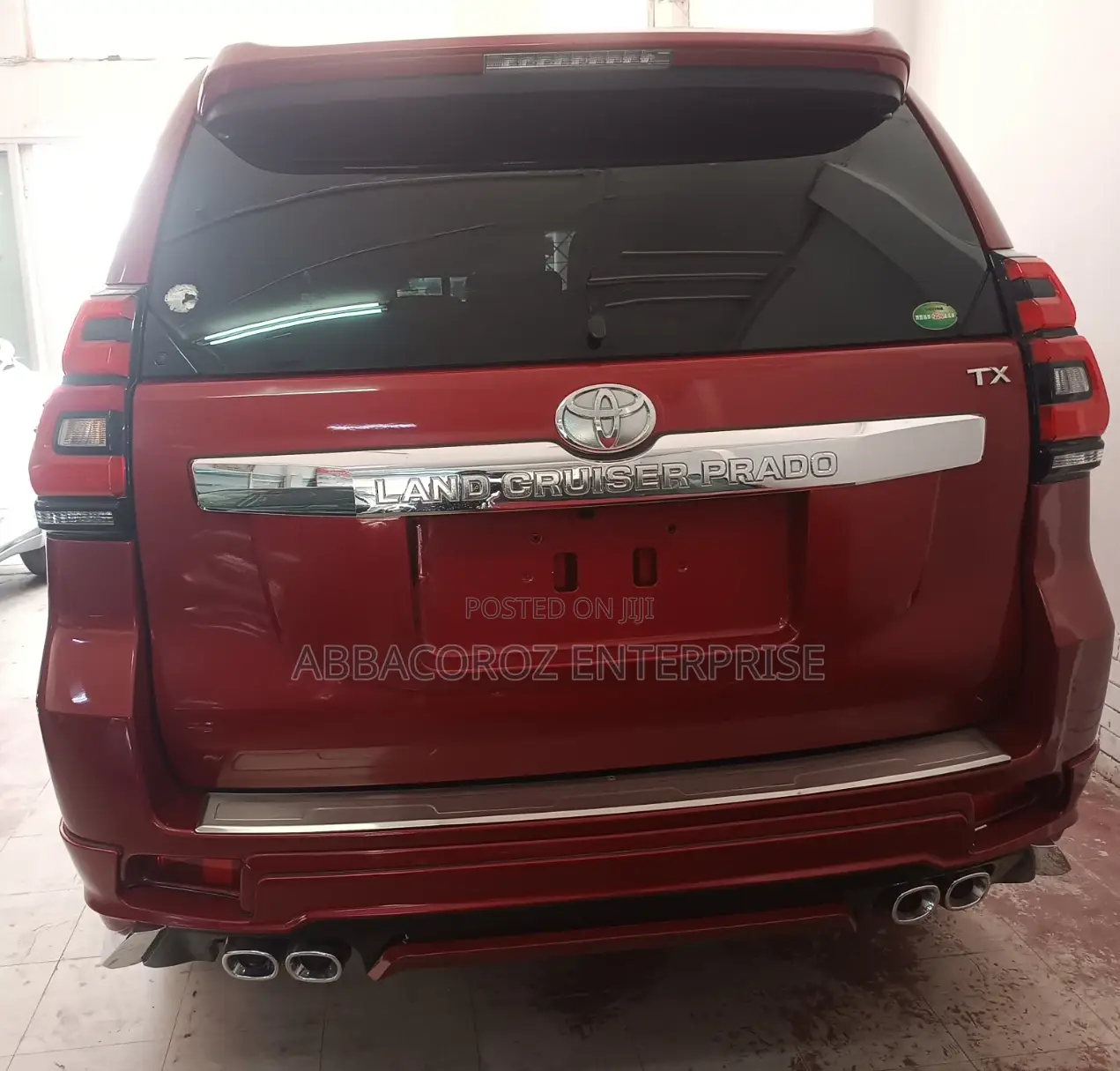 Toyota Land Cruiser Prado 2016 Red