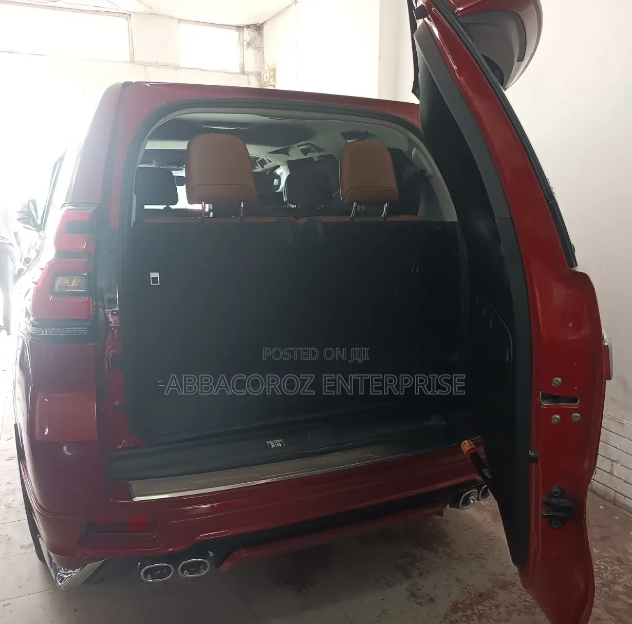 Toyota Land Cruiser Prado 2016 Red