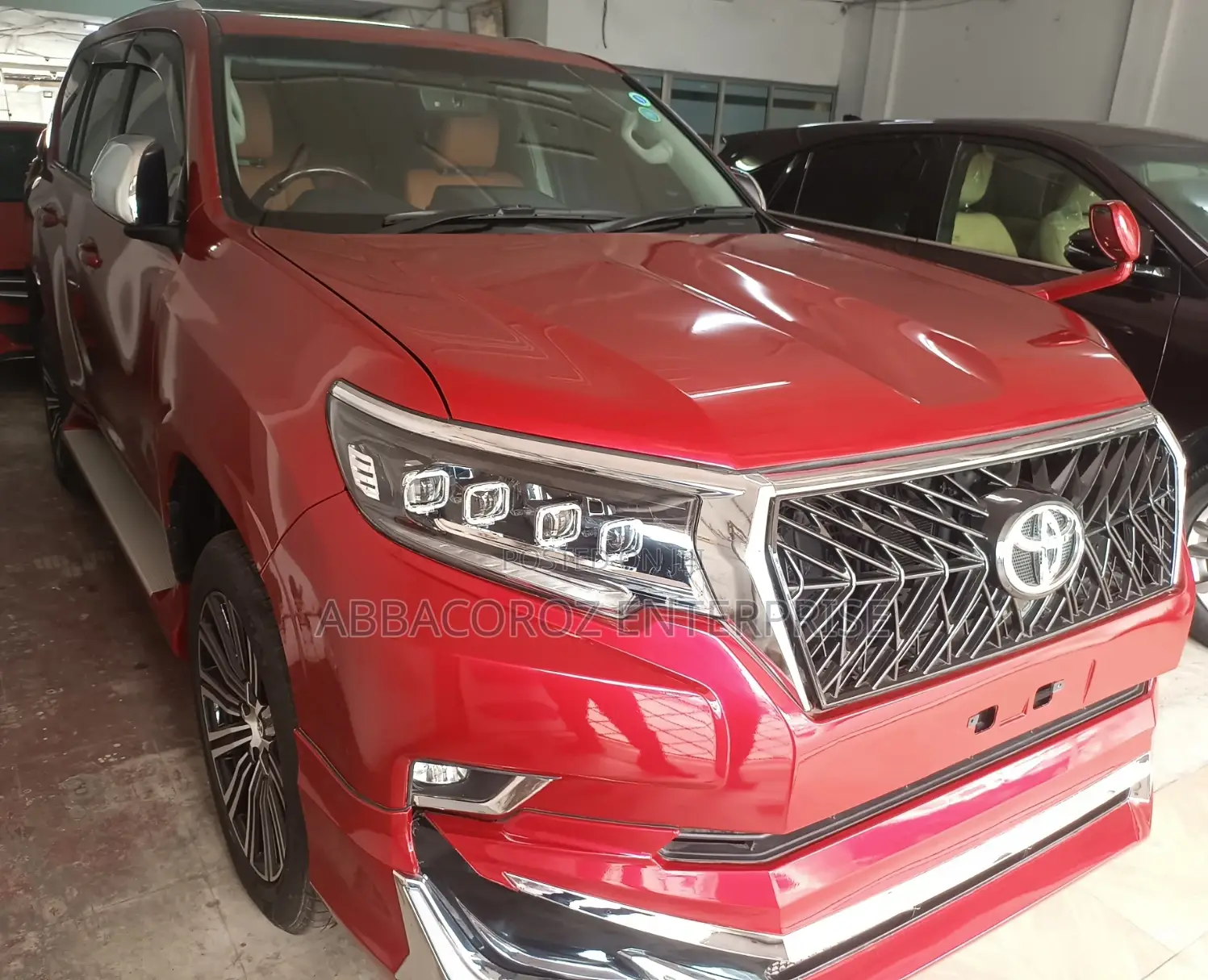 Toyota Land Cruiser Prado 2016 Red