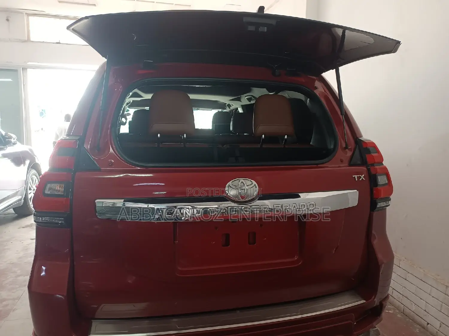 Toyota Land Cruiser Prado 2016 Red