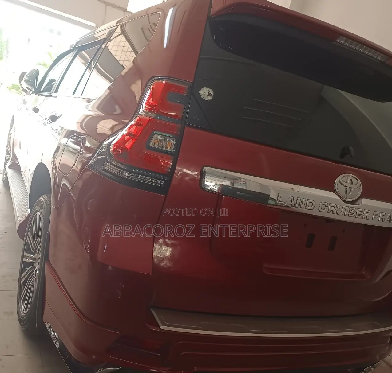 Toyota Land Cruiser Prado 2016 Red