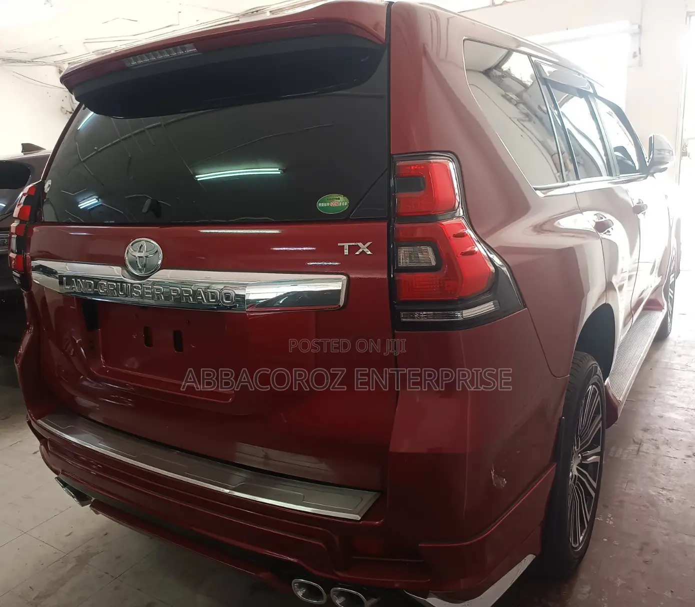 Toyota Land Cruiser Prado 2016 Red
