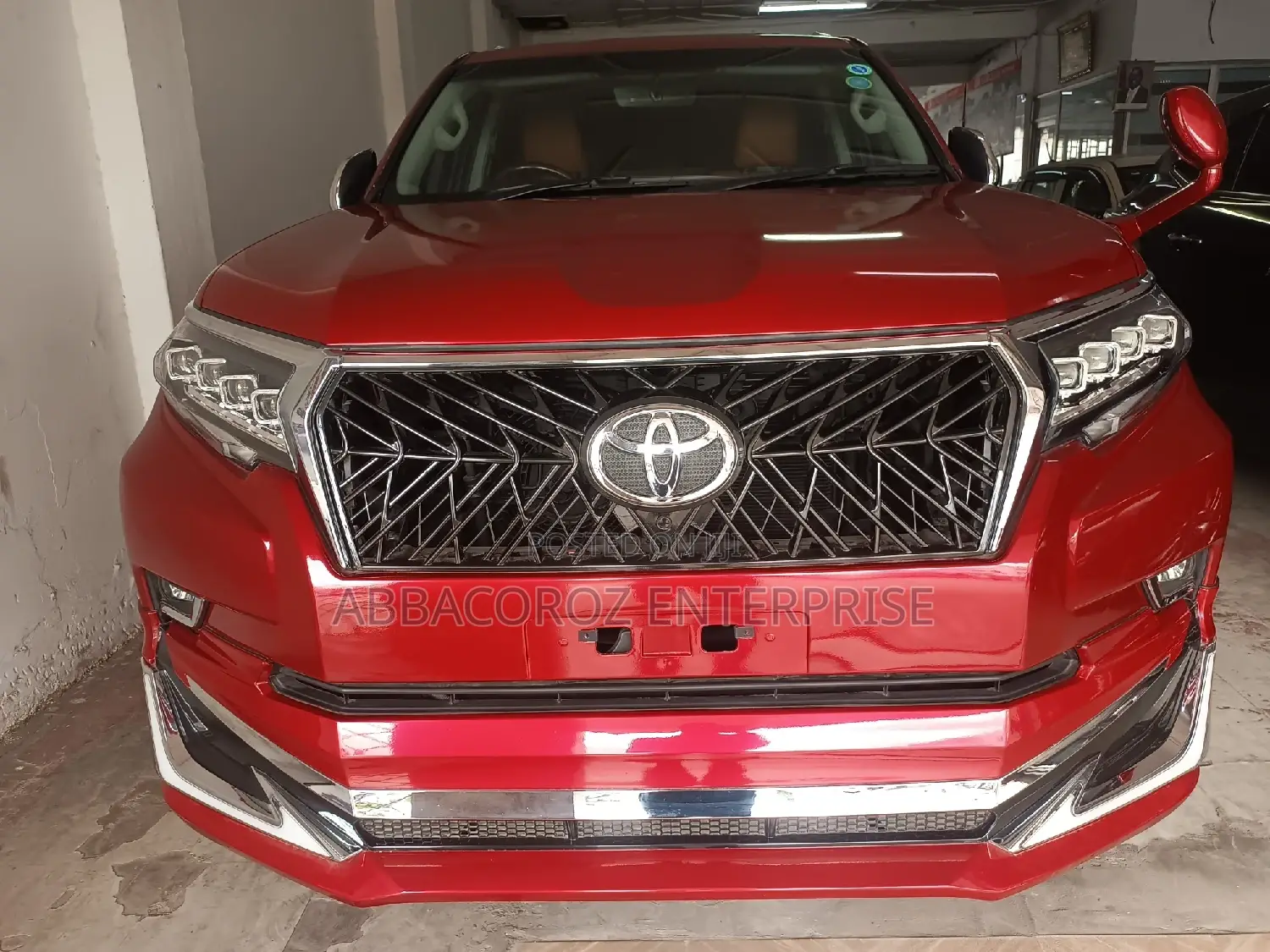 Toyota Land Cruiser Prado 2016 Red