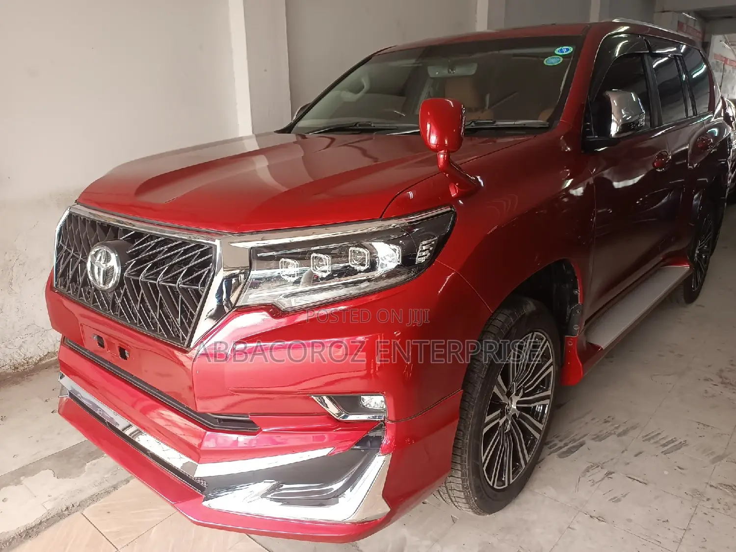Toyota Land Cruiser Prado 2016 Red