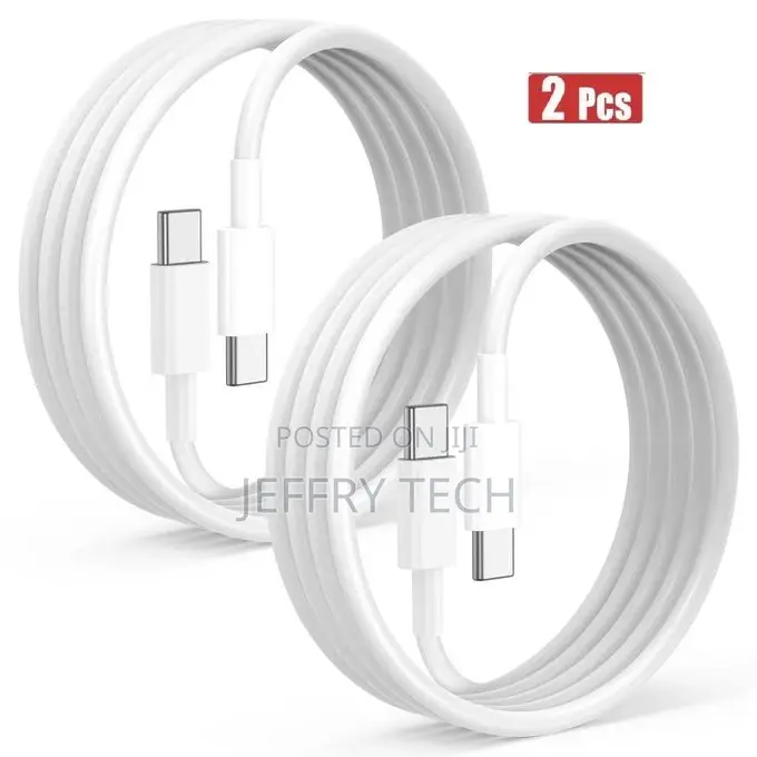 iPad, Macbook, Android USB-C to USB C Cable (Type C)-X2