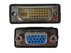 DVI-I Dual Link Male to VGA DE-15 Female Adapter Lenovo Repl