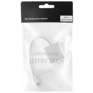 Thunderbolt Mini Display Port DP to VGA Cable Adapter for Ap