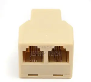 RJ11 6P4C Telephone Cable Y Splitter 1 Female to 2 Female Ph