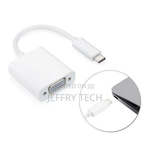 USB 3.1 USB C Type C to VGA Female Adapter Cable Connector F - thumbnail 2