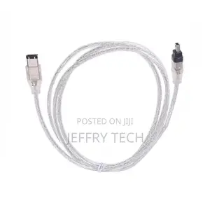 IEEE Firewire 1394 Cable 4 Pin to 6 Pin 4-6 Pin Link Cable W