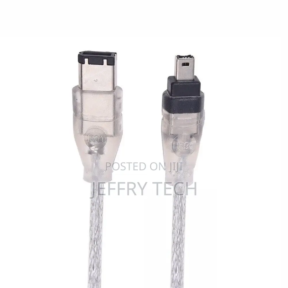 IEEE Firewire 1394 Cable 4 Pin to 6 Pin 4-6 Pin Link Cable W