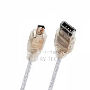 IEEE Firewire 1394 Cable 4 Pin to 6 Pin 4-6 Pin Link Cable W