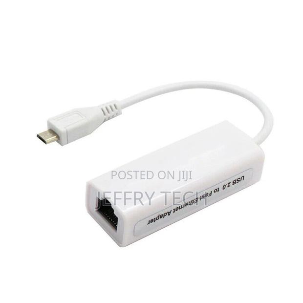 Android Tablet PC Micro USB 2.0 Ethernet RJ45 Socket Network - main view