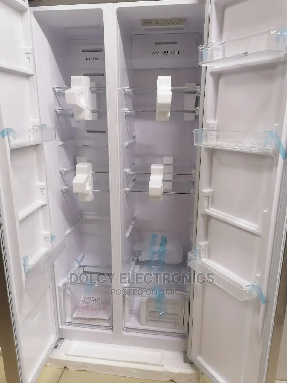 Ramtons RF/319 430L Side by Side LED Fridge