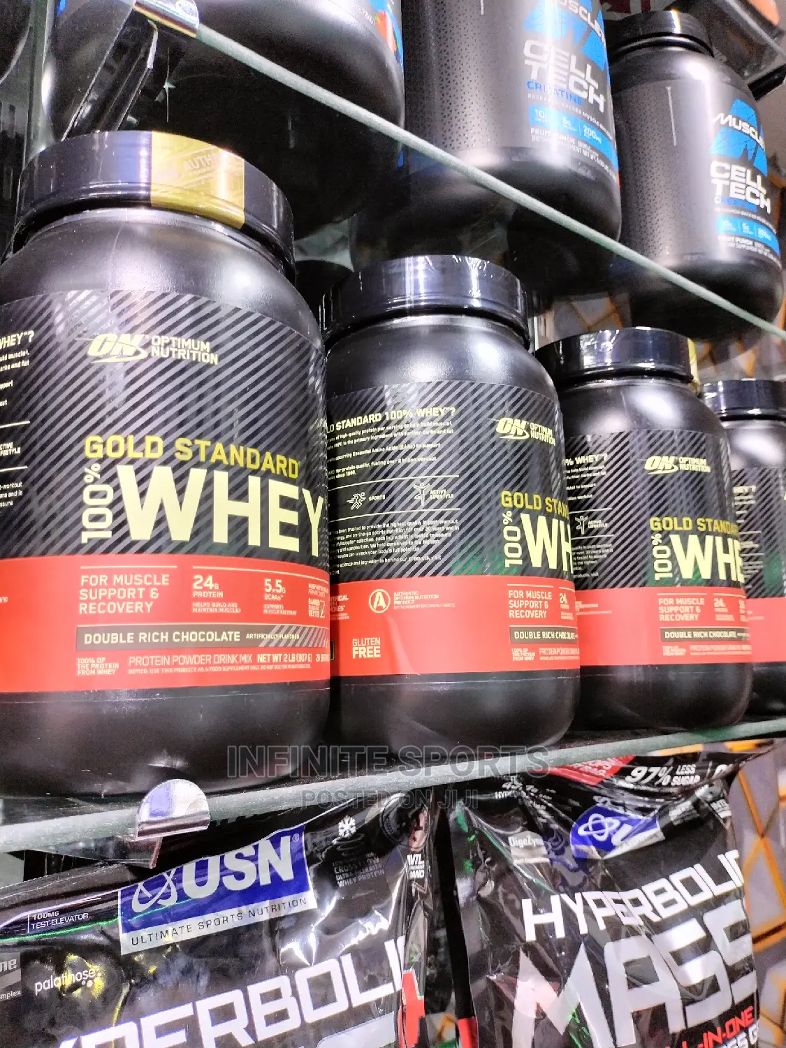 Gold Standard Whey Protein 2lbs 1kg
