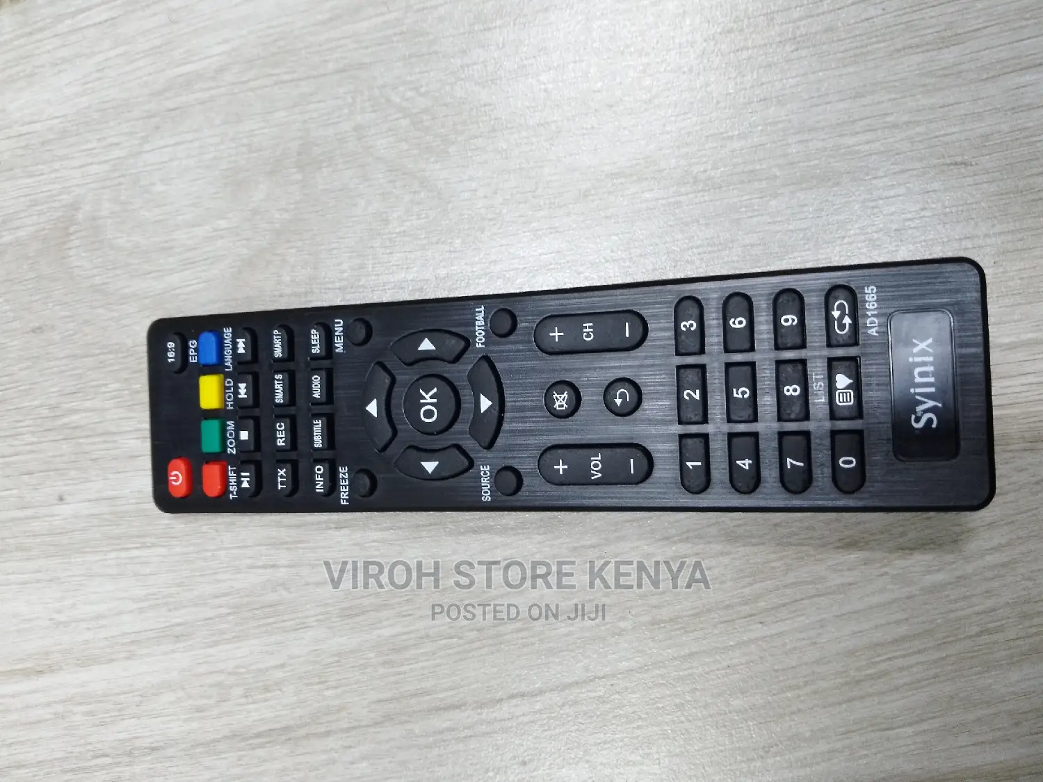 Synix Digital Tv Remote Replacement Remote for Synix Tv