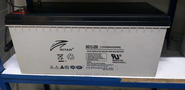 Deep Cycle Lead Acid Solar Battery 200ah 12v Ritar Vietnam