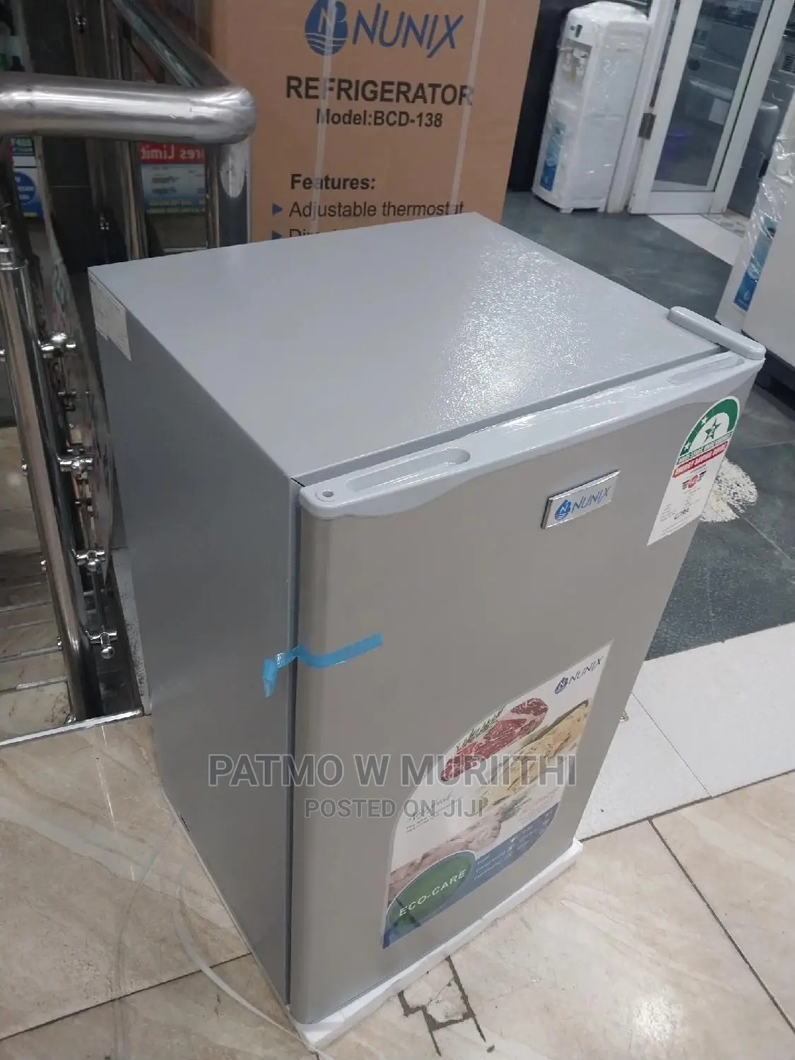 Refrigerator-Refrigerator Nunix Single Door Fridge 92l
