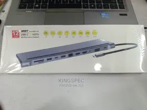 USB TYPE C 12 in 1 Multifunction Adapter