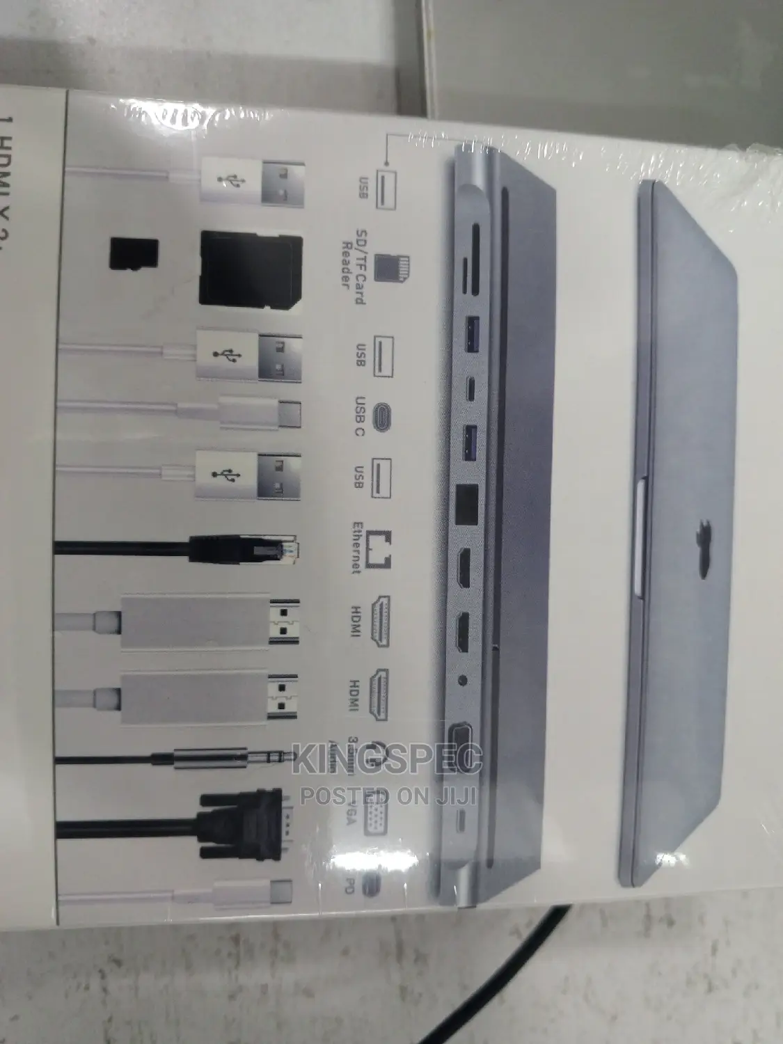 USB TYPE C 12 in 1 Multifunction Adapter