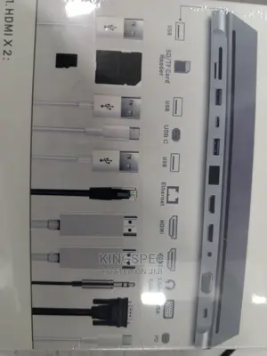 USB TYPE C 12 in 1 Multifunction Adapter