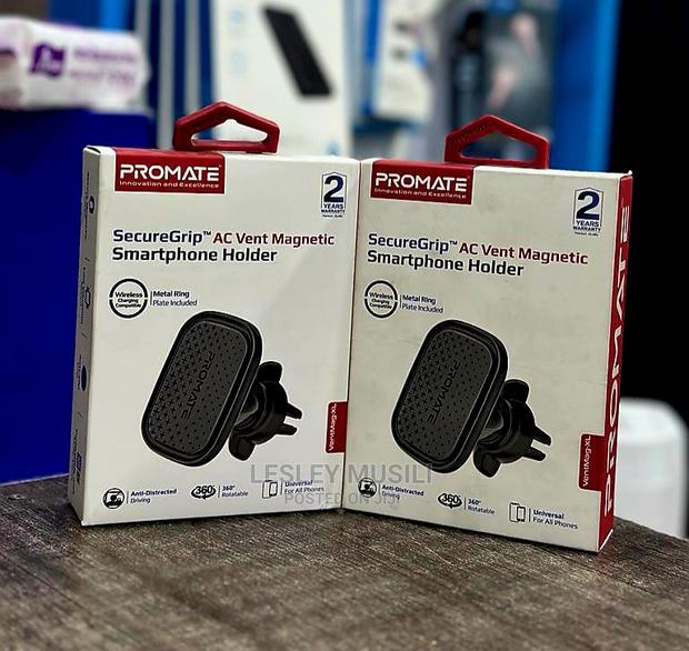 Promate Securegriptm AC Vent Magnetic Smartphone Holder - main view
