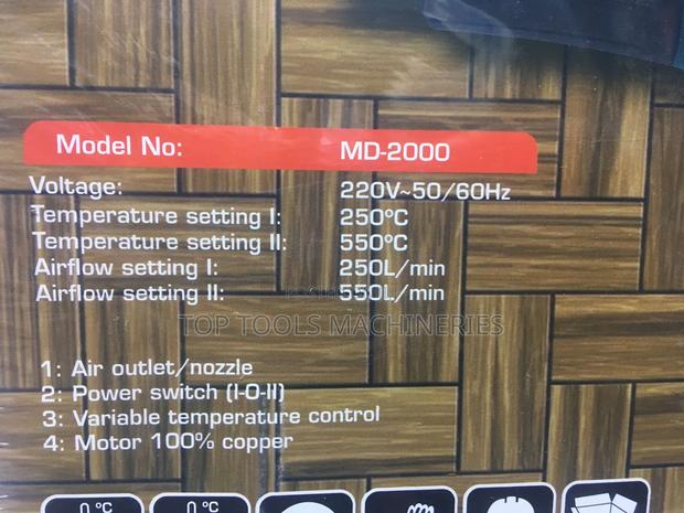 Meakida Hot Air Gun - thumbnail 3