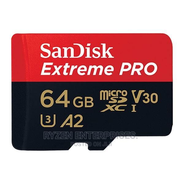 Sandisk Extreme PRO 64GB Microsdxc Memory Card - main view