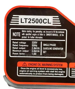 AICO LT2500CL 2.8kva Rope Start GENERATOR