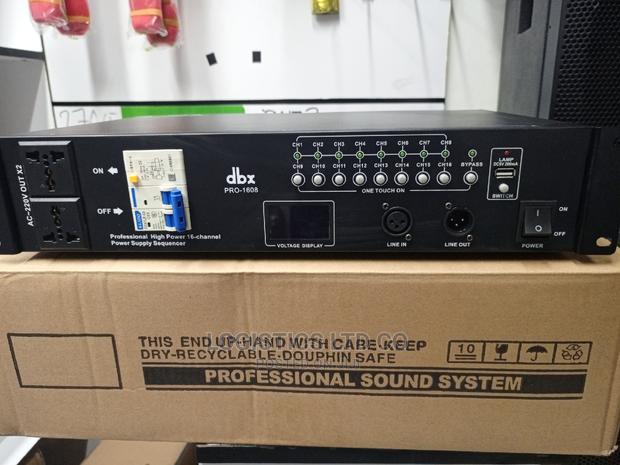 DBX 18 Channels Power Sequencer - main view