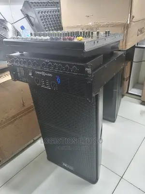 Complete Public Address Set Up,8channel Mixer,Crossover,Ca9