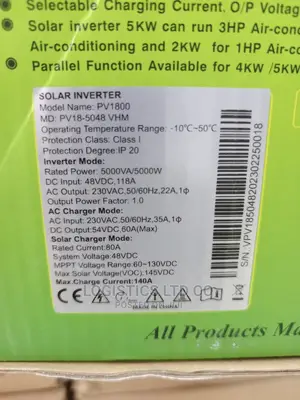 Sunnypex 12v 200ah 5kva Solar Power Back Up