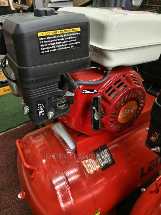 Air Compressor LENHARD 150L 6.5HP Petrol Driven - thumbnail 2