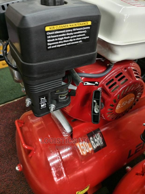 Air Compressor LENHARD 150L 6.5HP Petrol Driven - thumbnail 3