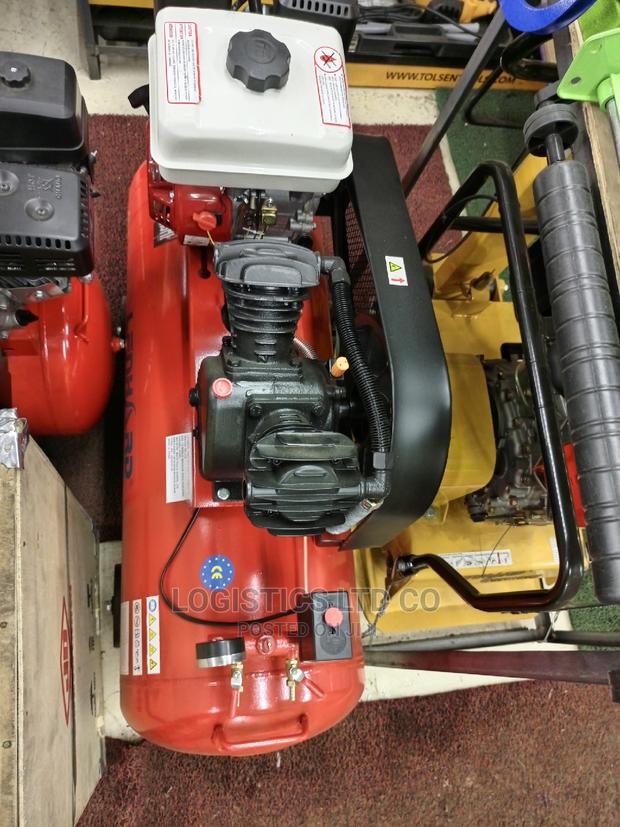 Air Compressor LENHARD 150L 6.5HP Petrol Driven - thumbnail 4