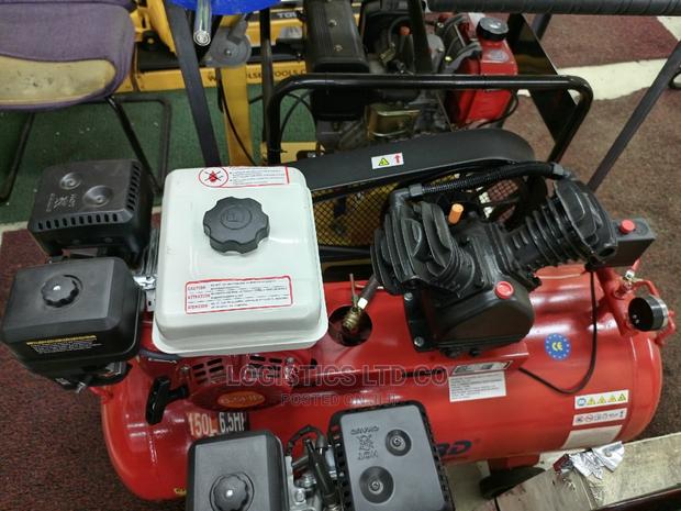 Air Compressor LENHARD 150L 6.5HP Petrol Driven - main view