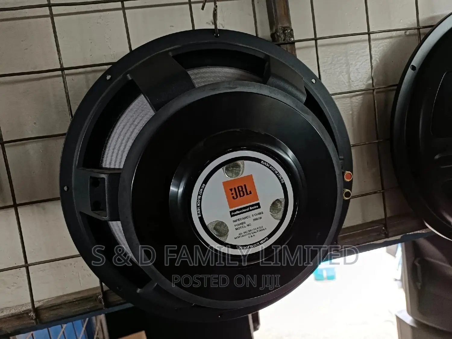 Naked JBL 15 Inches Speaker 3000 Watts